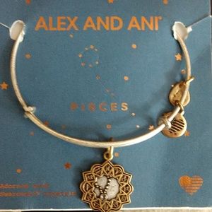 ALEX AND ANI PISCES ZODIAC SIGN BRACELET BRAND NWT